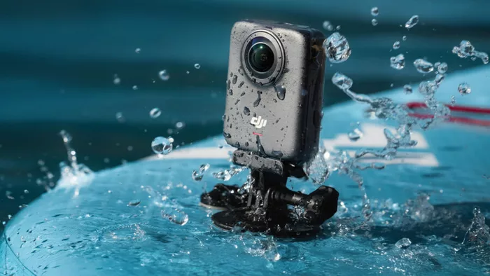 The Osmo 360 is waterproof up to 33ft / 10m and ready for most watersports.